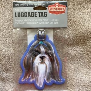 NEW Shih Tzu Dog Luggage Tag 🏷